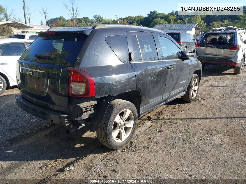 2015 Jeep Compass Sport VIN: 1C4NJDBBXFD248265 Lot: 40469516