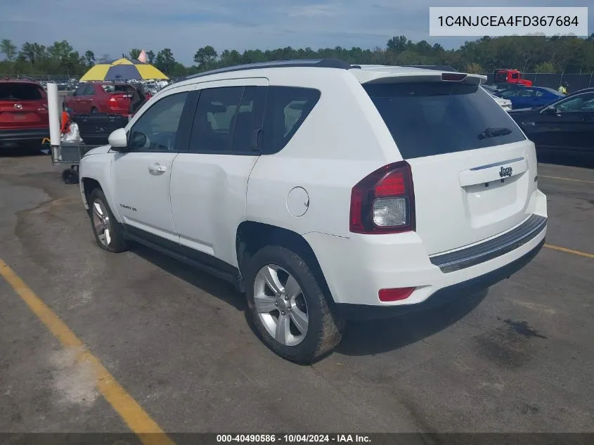 2015 Jeep Compass High Altitude Edition VIN: 1C4NJCEA4FD367684 Lot: 40490586