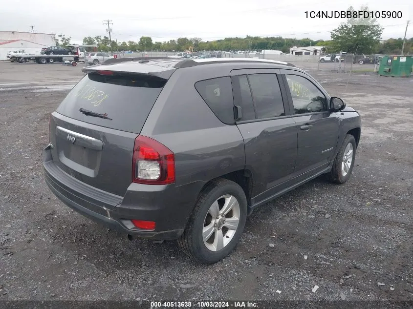 1C4NJDBB8FD105900 2015 Jeep Compass Sport