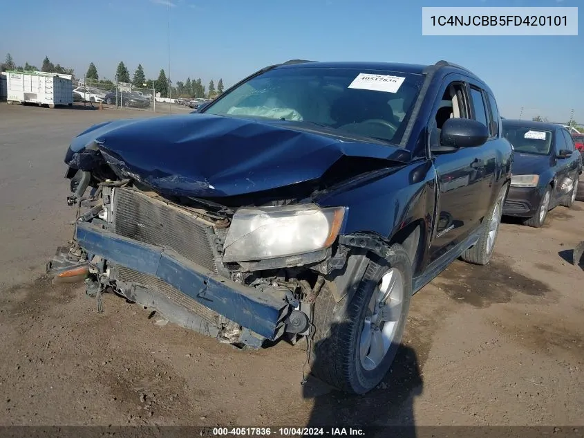 1C4NJCBB5FD420101 2015 Jeep Compass Sport