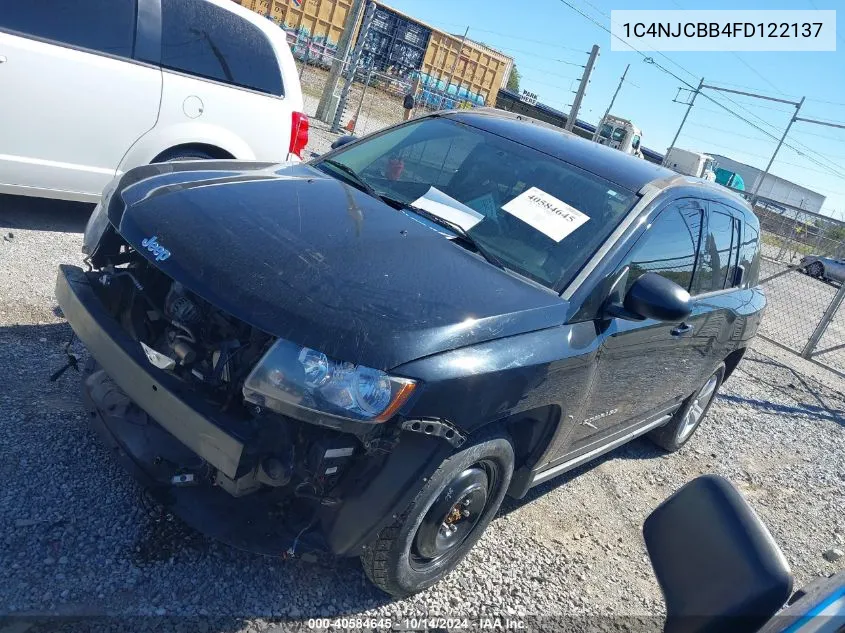 2015 Jeep Compass Sport VIN: 1C4NJCBB4FD122137 Lot: 40584645