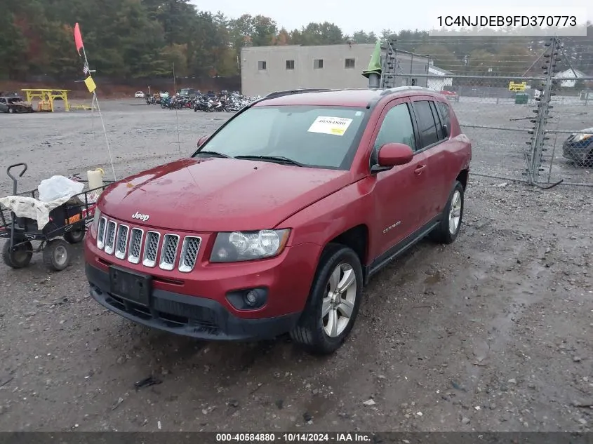 2015 Jeep Compass Latitude VIN: 1C4NJDEB9FD370773 Lot: 40584880