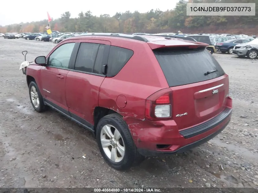 2015 Jeep Compass Latitude VIN: 1C4NJDEB9FD370773 Lot: 40584880