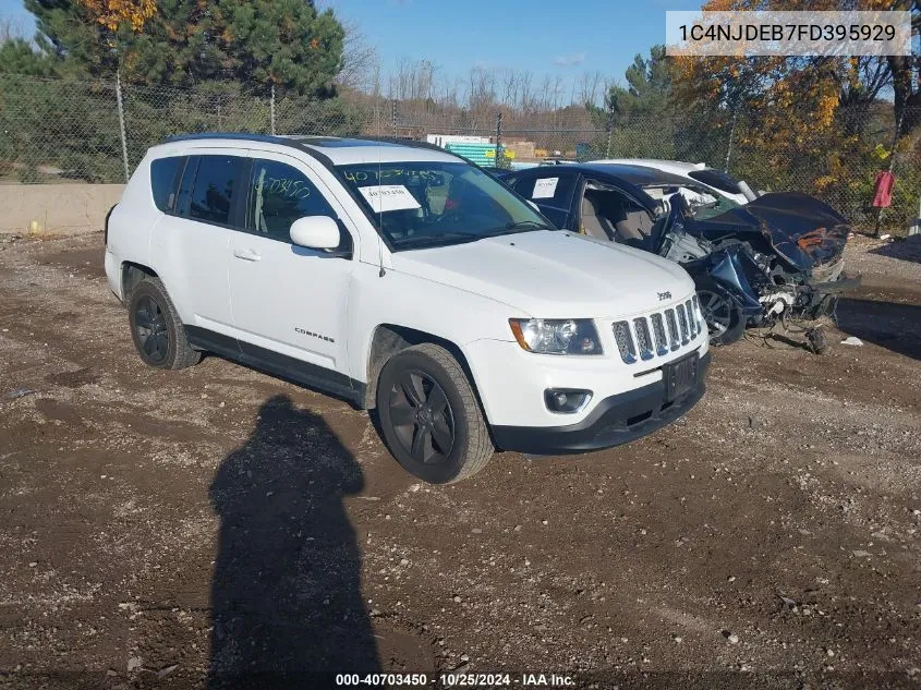 2015 Jeep Compass High Altitude Edition VIN: 1C4NJDEB7FD395929 Lot: 40703450