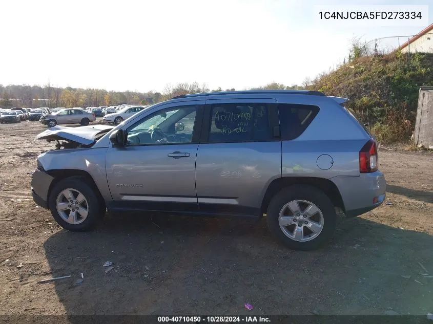 2015 Jeep Compass Sport VIN: 1C4NJCBA5FD273334 Lot: 40710450