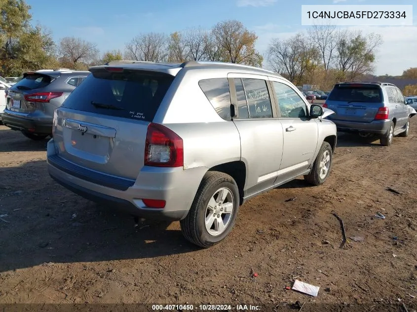 2015 Jeep Compass Sport VIN: 1C4NJCBA5FD273334 Lot: 40710450