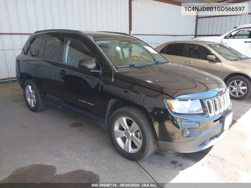 1C4NJDBB1GD566597 2016 Jeep Compass Sport