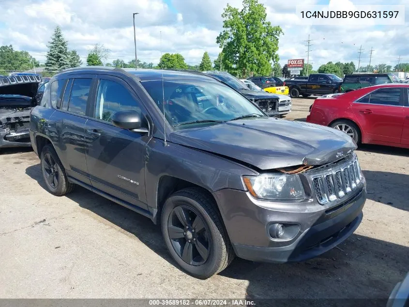 1C4NJDBB9GD631597 2016 Jeep Compass Sport