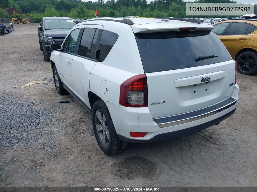 1C4NJDEB9GD772908 2016 Jeep Compass High Altitude Edition