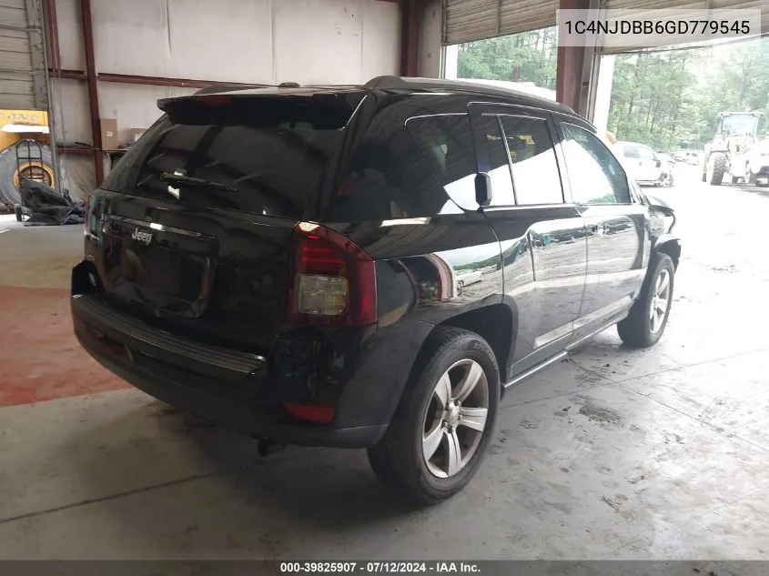 2016 Jeep Compass Sport VIN: 1C4NJDBB6GD779545 Lot: 39825907