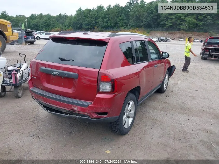 1C4NJDBB9GD534531 2016 Jeep Compass Sport