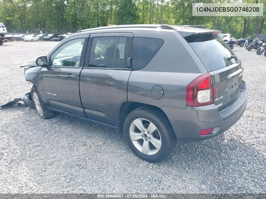 1C4NJDEB5GD746208 2016 Jeep Compass Latitude