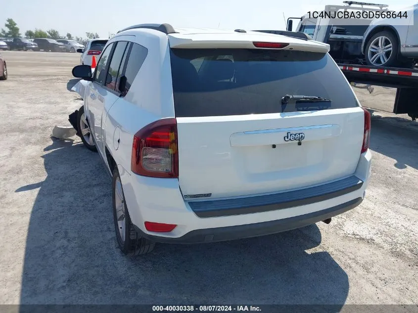 1C4NJCBA3GD568644 2016 Jeep Compass Sport