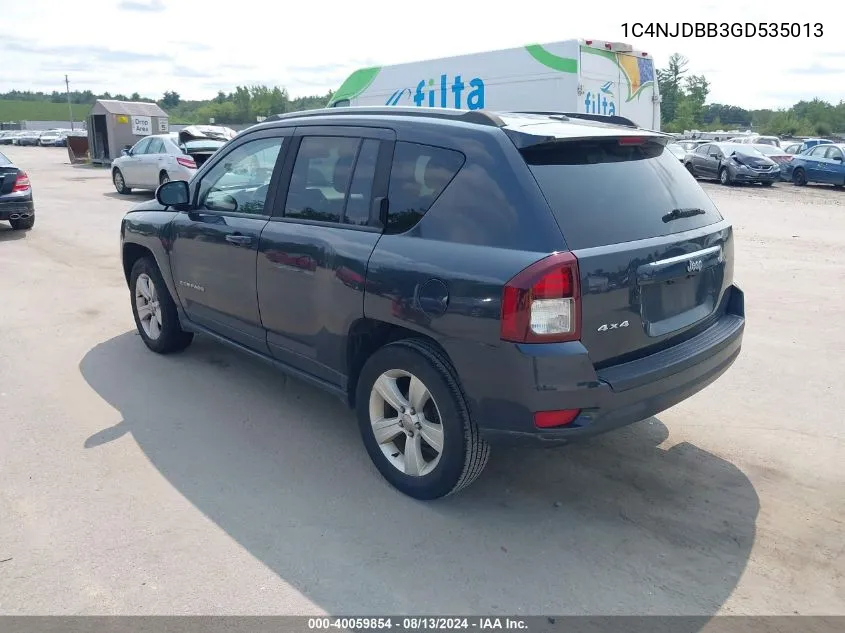 1C4NJDBB3GD535013 2016 Jeep Compass Sport