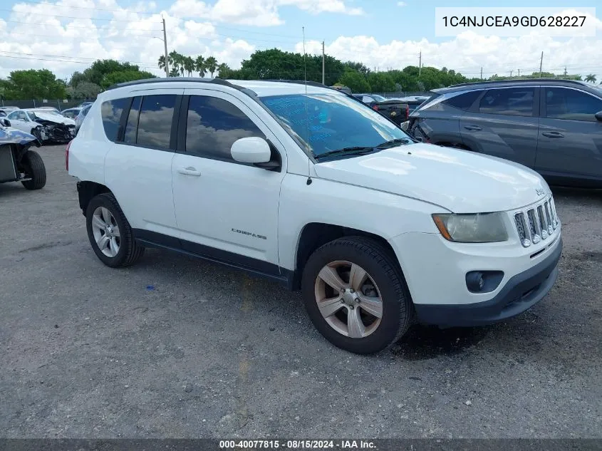 2016 Jeep Compass Latitude VIN: 1C4NJCEA9GD628227 Lot: 40077815