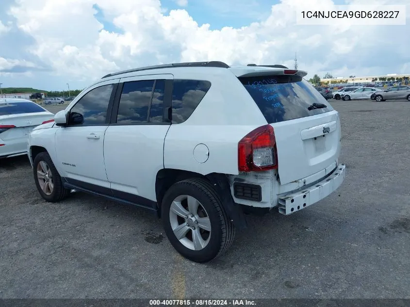 2016 Jeep Compass Latitude VIN: 1C4NJCEA9GD628227 Lot: 40077815