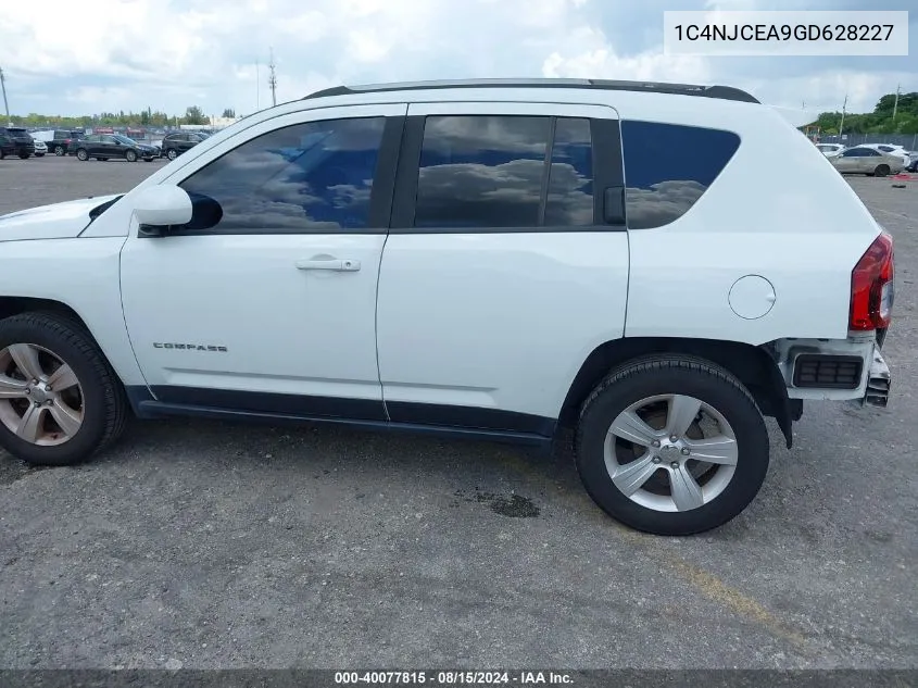 2016 Jeep Compass Latitude VIN: 1C4NJCEA9GD628227 Lot: 40077815