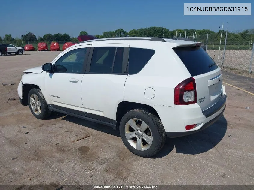 1C4NJDBB8GD631915 2016 Jeep Compass Sport