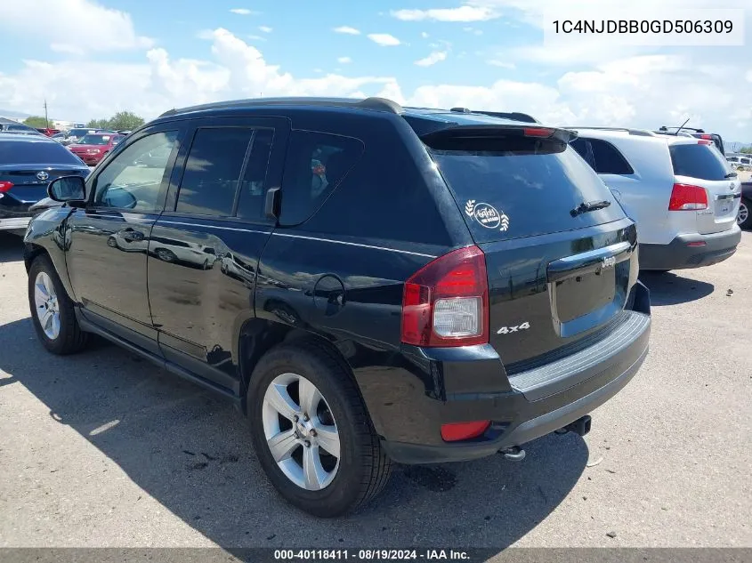 1C4NJDBB0GD506309 2016 Jeep Compass Sport