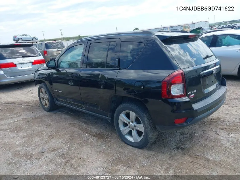 1C4NJDBB6GD741622 2016 Jeep Compass Sport