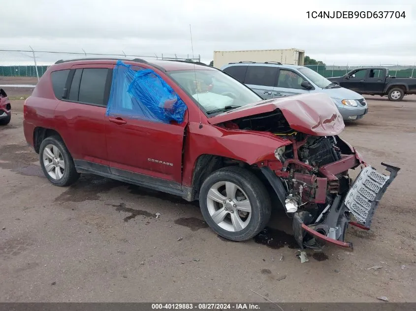 1C4NJDEB9GD637704 2016 Jeep Compass Latitude