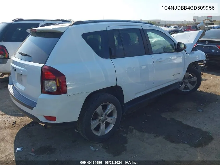 1C4NJDBB4GD509956 2016 Jeep Compass Sport