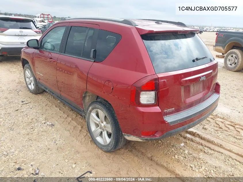 1C4NJCBAXGD705577 2016 Jeep Compass Sport