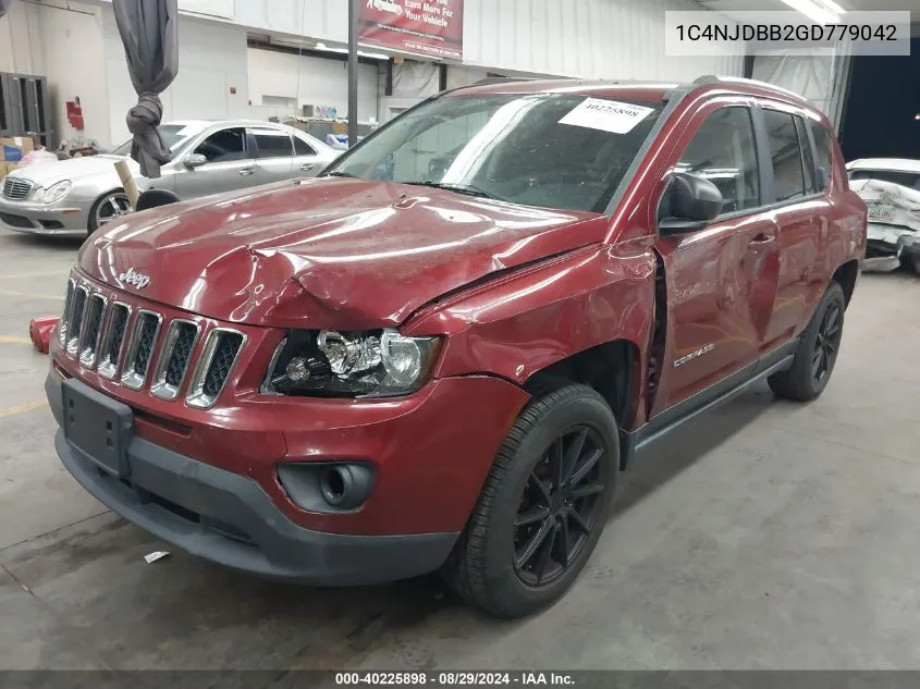 1C4NJDBB2GD779042 2016 Jeep Compass Sport