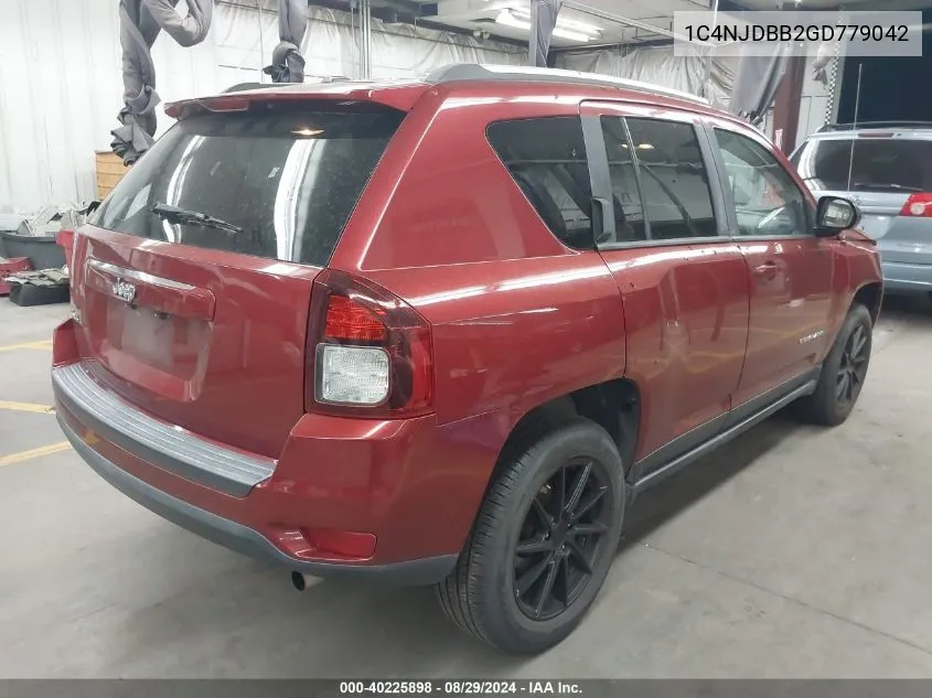 1C4NJDBB2GD779042 2016 Jeep Compass Sport