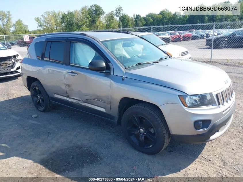 1C4NJDBB5GD663074 2016 Jeep Compass Sport