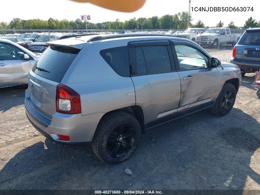 1C4NJDBB5GD663074 2016 Jeep Compass Sport