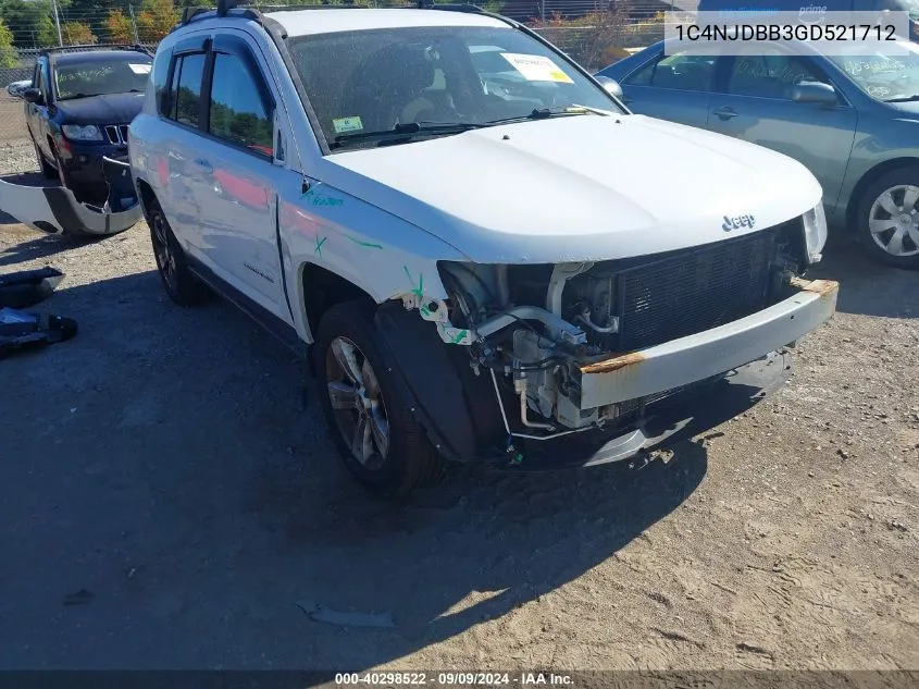 1C4NJDBB3GD521712 2016 Jeep Compass Sport