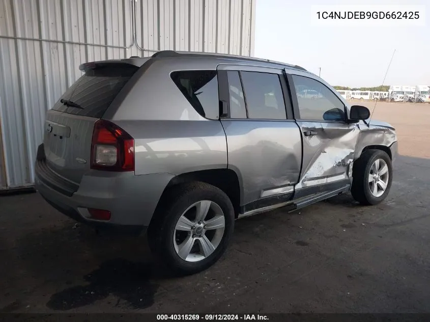 1C4NJDEB9GD662425 2016 Jeep Compass Latitude