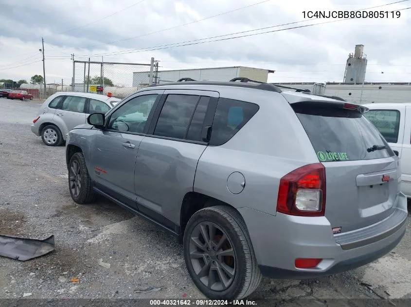 1C4NJCBB8GD805119 2016 Jeep Compass Sport