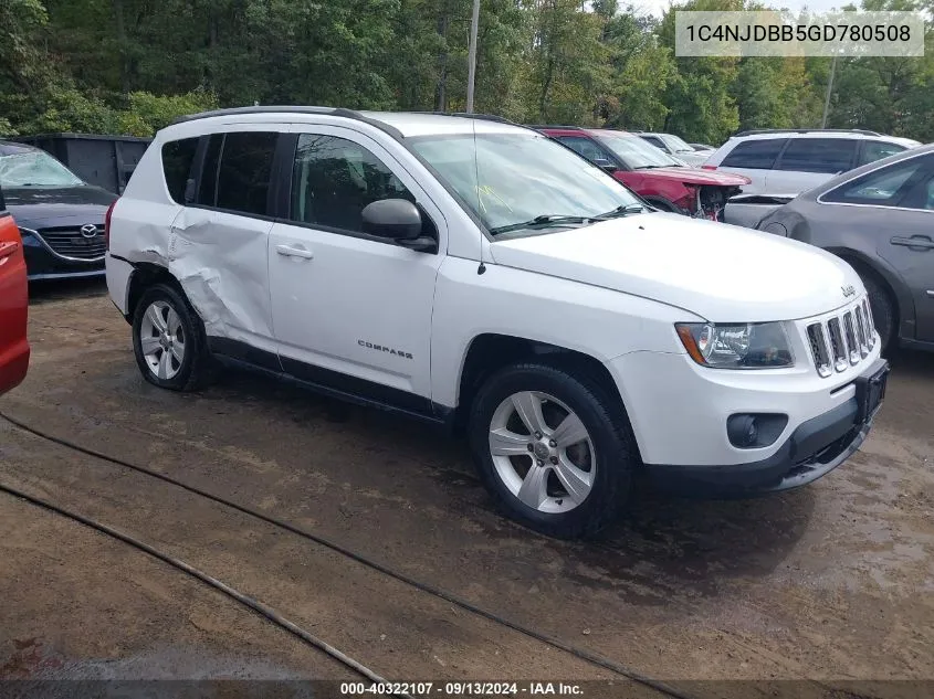 1C4NJDBB5GD780508 2016 Jeep Compass Sport