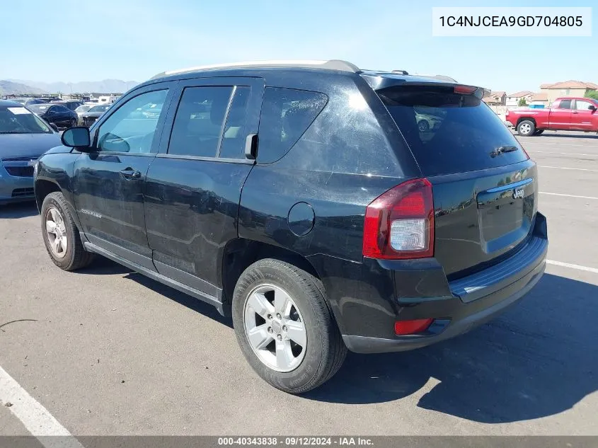 1C4NJCEA9GD704805 2016 Jeep Compass Latitude