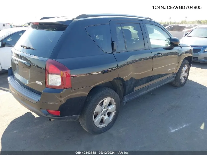 1C4NJCEA9GD704805 2016 Jeep Compass Latitude