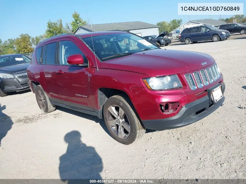 1C4NJCEA1GD760849 2016 Jeep Compass Latitude