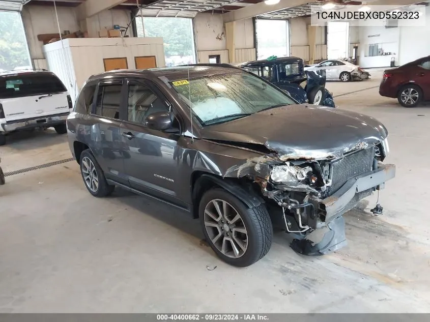 1C4NJDEBXGD552323 2016 Jeep Compass Latitude