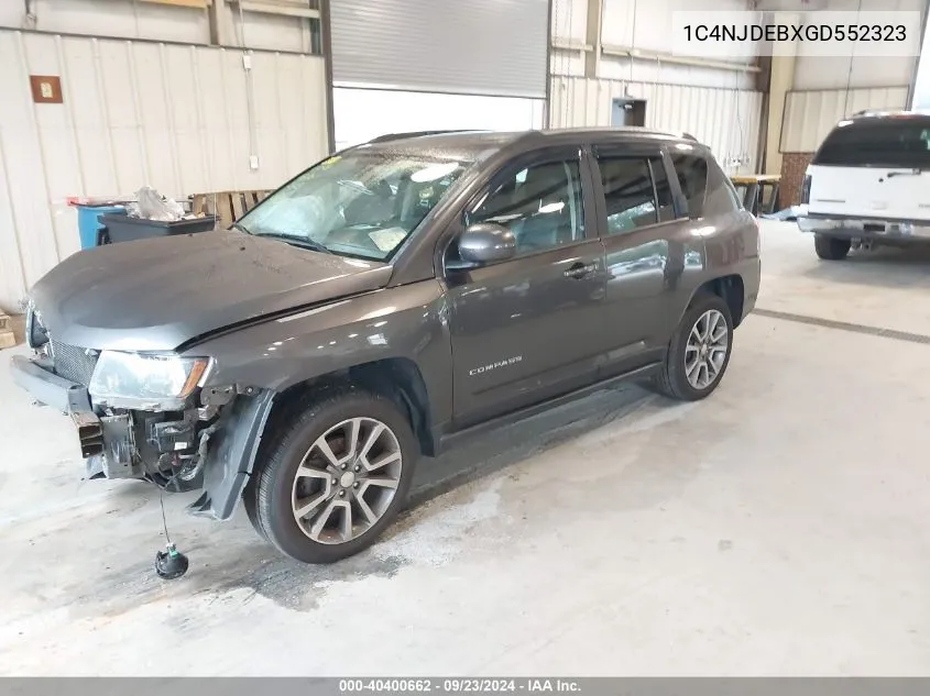 1C4NJDEBXGD552323 2016 Jeep Compass Latitude