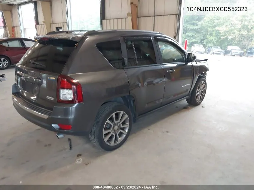 1C4NJDEBXGD552323 2016 Jeep Compass Latitude