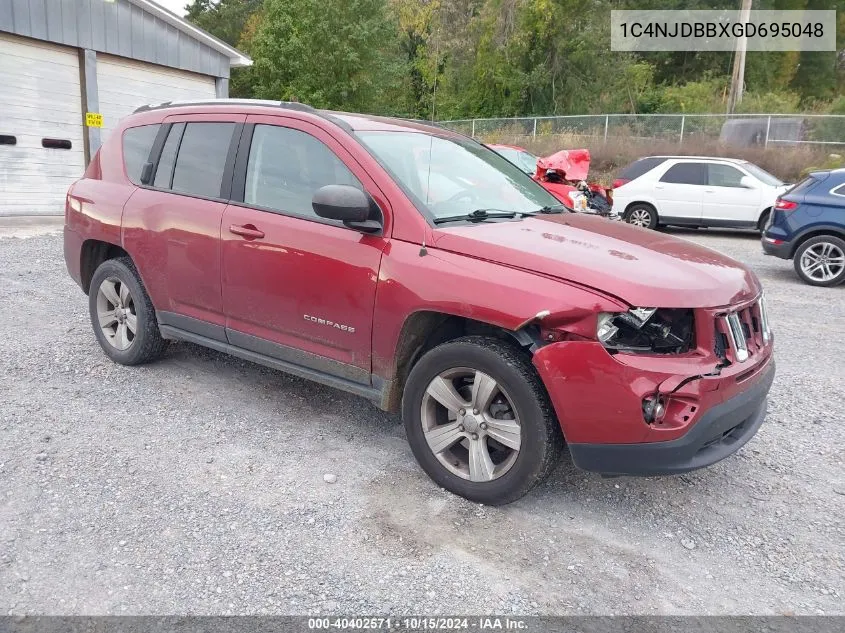 1C4NJDBBXGD695048 2016 Jeep Compass Sport