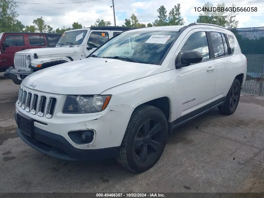 1C4NJDBB4GD566058 2016 Jeep Compass Sport