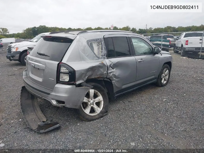 1C4NJDEB9GD802411 2016 Jeep Compass Latitude