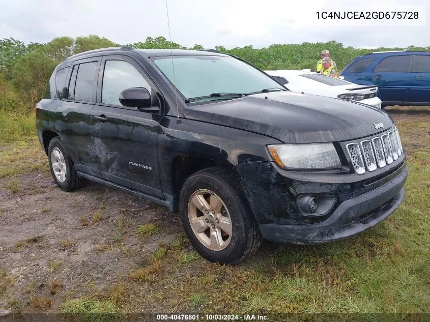 1C4NJCEA2GD675728 2016 Jeep Compass Latitude