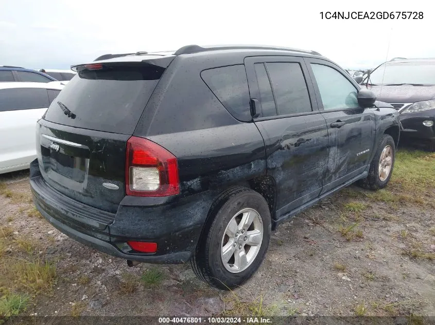 1C4NJCEA2GD675728 2016 Jeep Compass Latitude