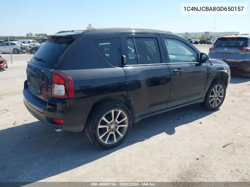 1C4NJCBA8GD650157 2016 Jeep Compass Sport Se