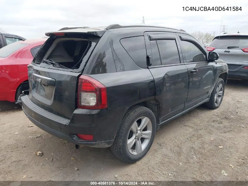 1C4NJCBA4GD641584 2016 Jeep Compass Sport