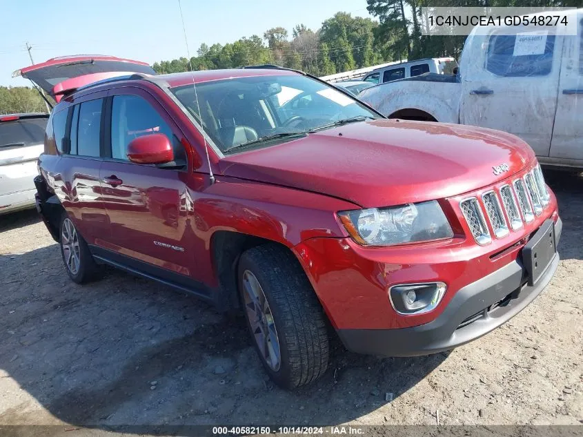 1C4NJCEA1GD548274 2016 Jeep Compass Latitude