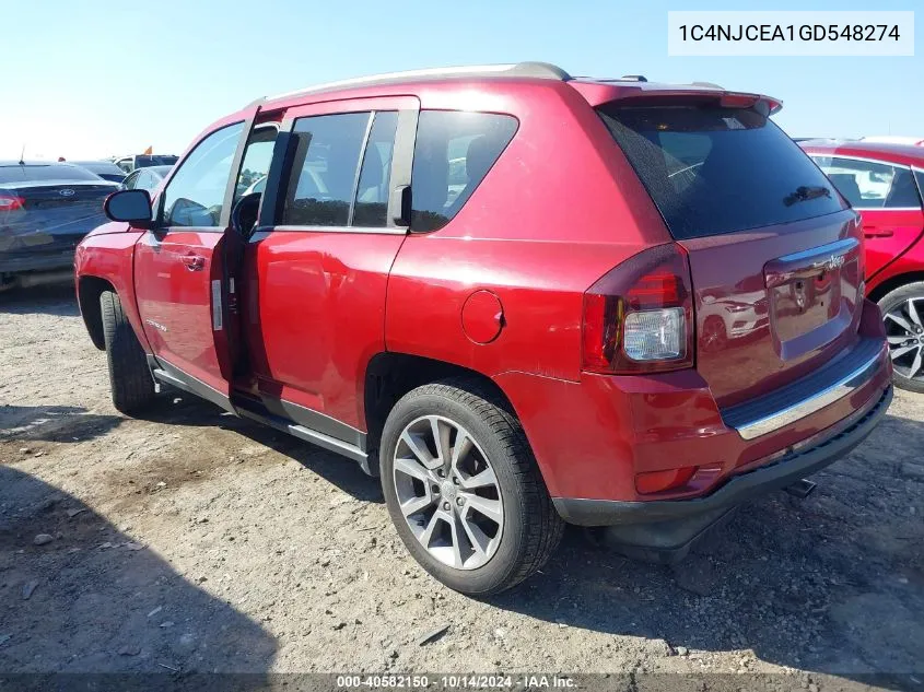 1C4NJCEA1GD548274 2016 Jeep Compass Latitude